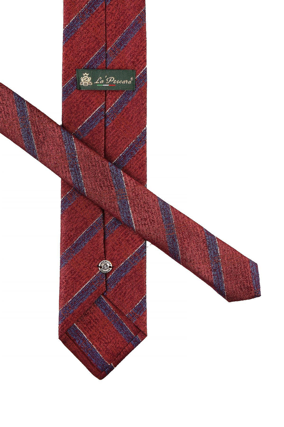 Bakır - Kahve Ekose Desen Mendilli Klasik Kravat KK10761