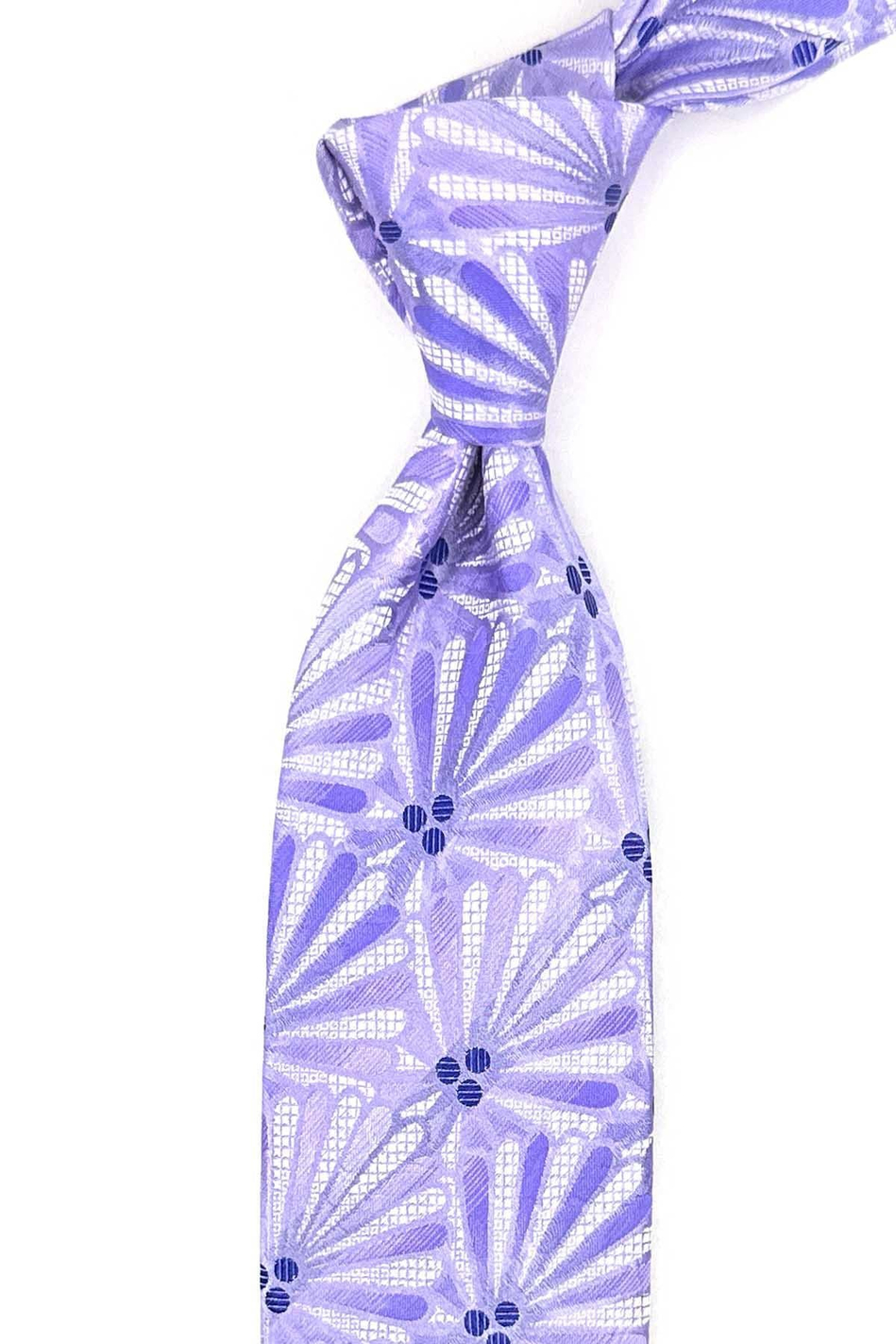 Baracca Style Lila İtalyan İpek Kravat İK2097