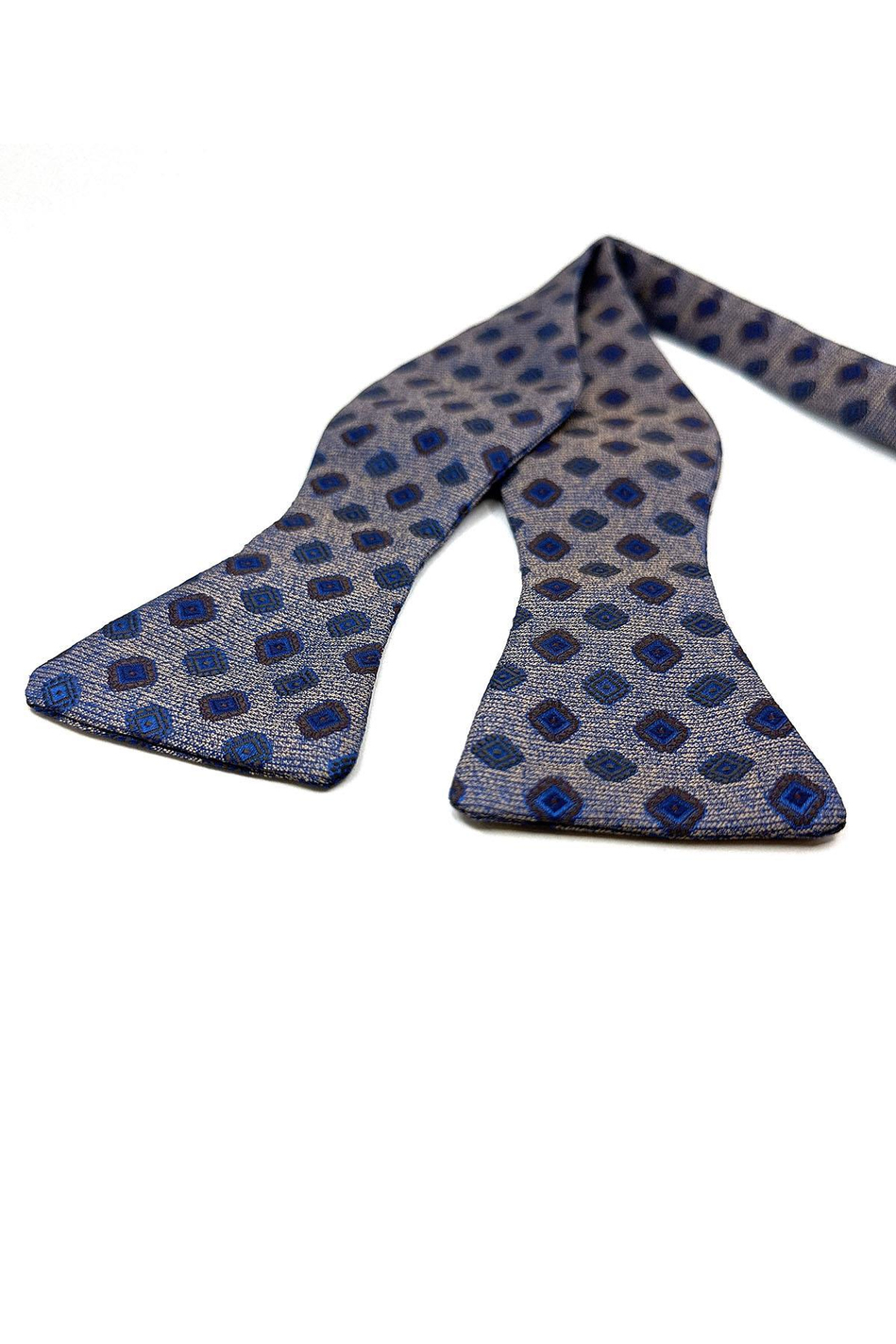 Bej Motif Desen Açık Papyon AP149