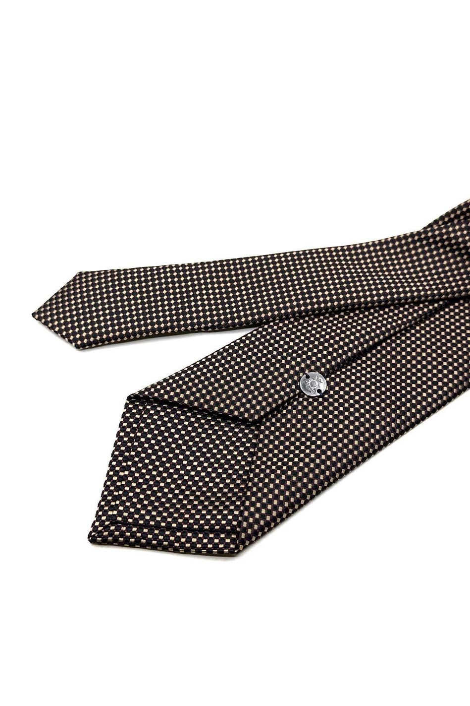 Bej Nokta Desen Mendilli Klasik Kravat KK12562
