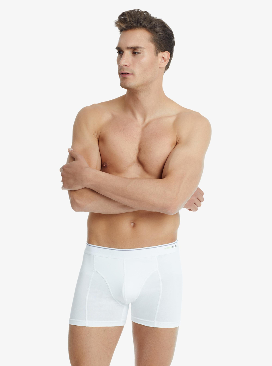 Blackspade Pamuk Elastan Boxer Tender Cotton 9233B- Beyaz