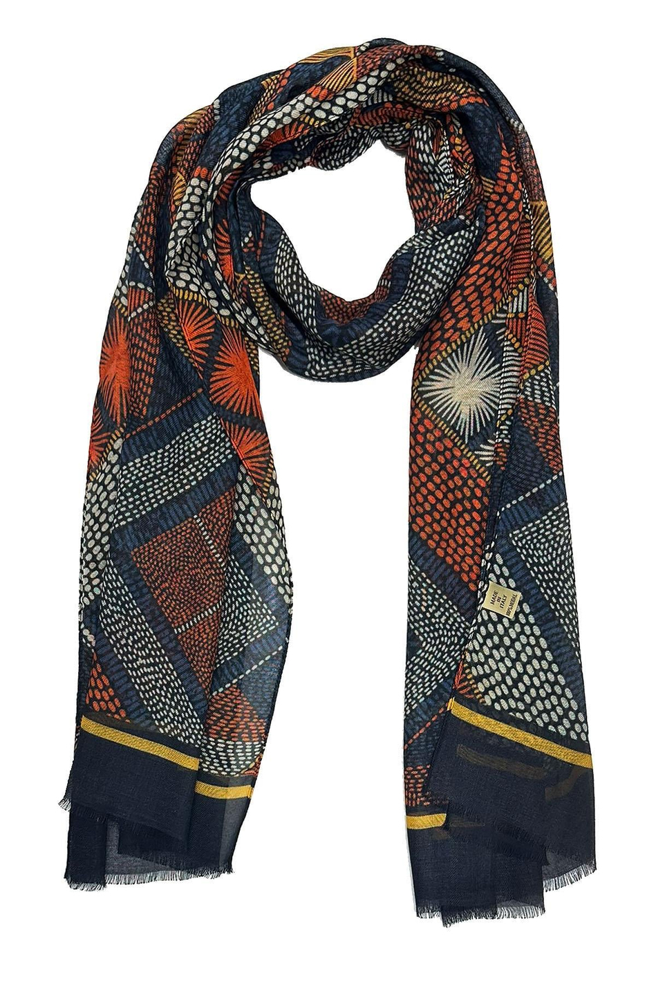 Bleecker Style Çok Renkli İtalyan Modal Kaşkol MDL10
