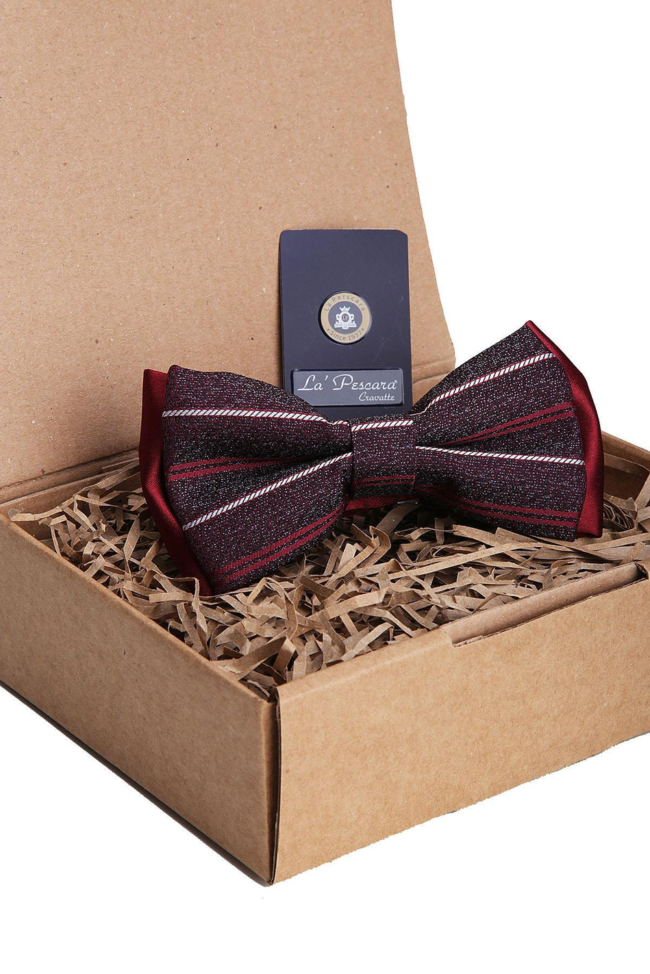 Bordo Çizgi Desen Papyon P1159