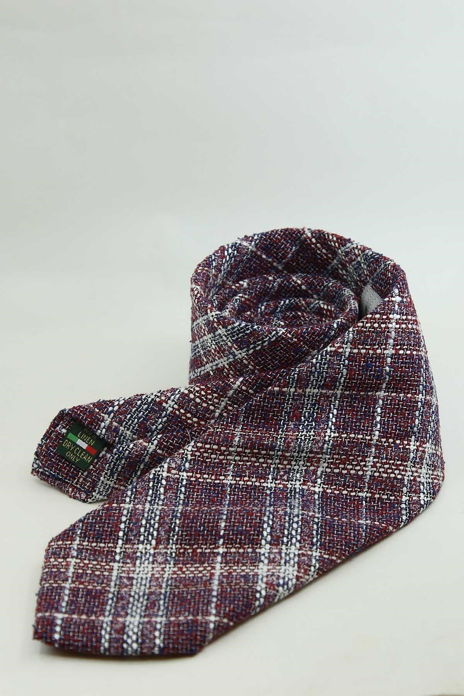 Bordo Klasik Keten Kravat KK13854