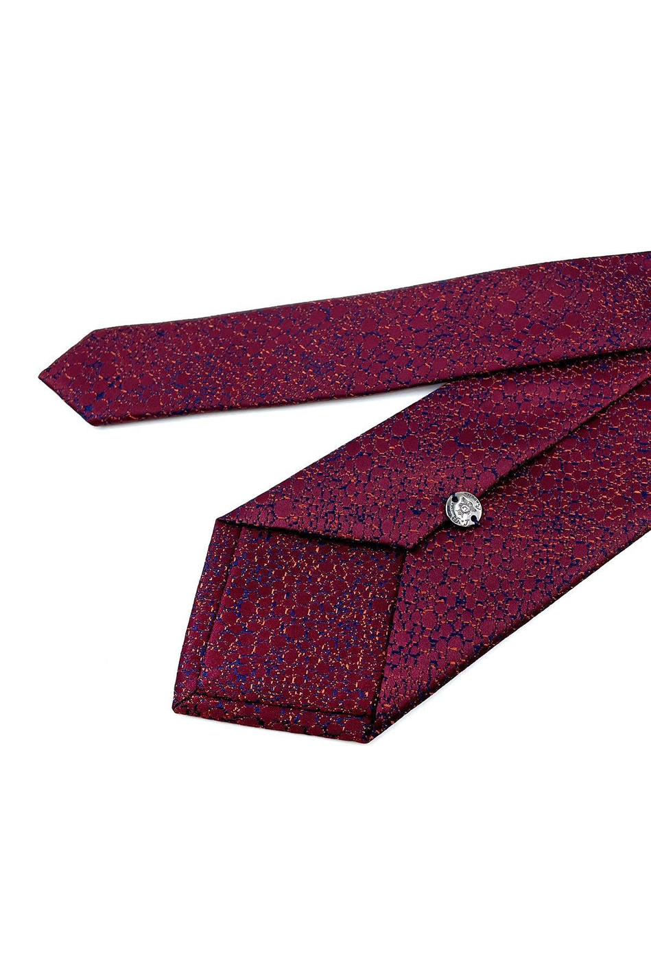 Bordo Kum Desen Mendilli Klasik Kravat KK10929
