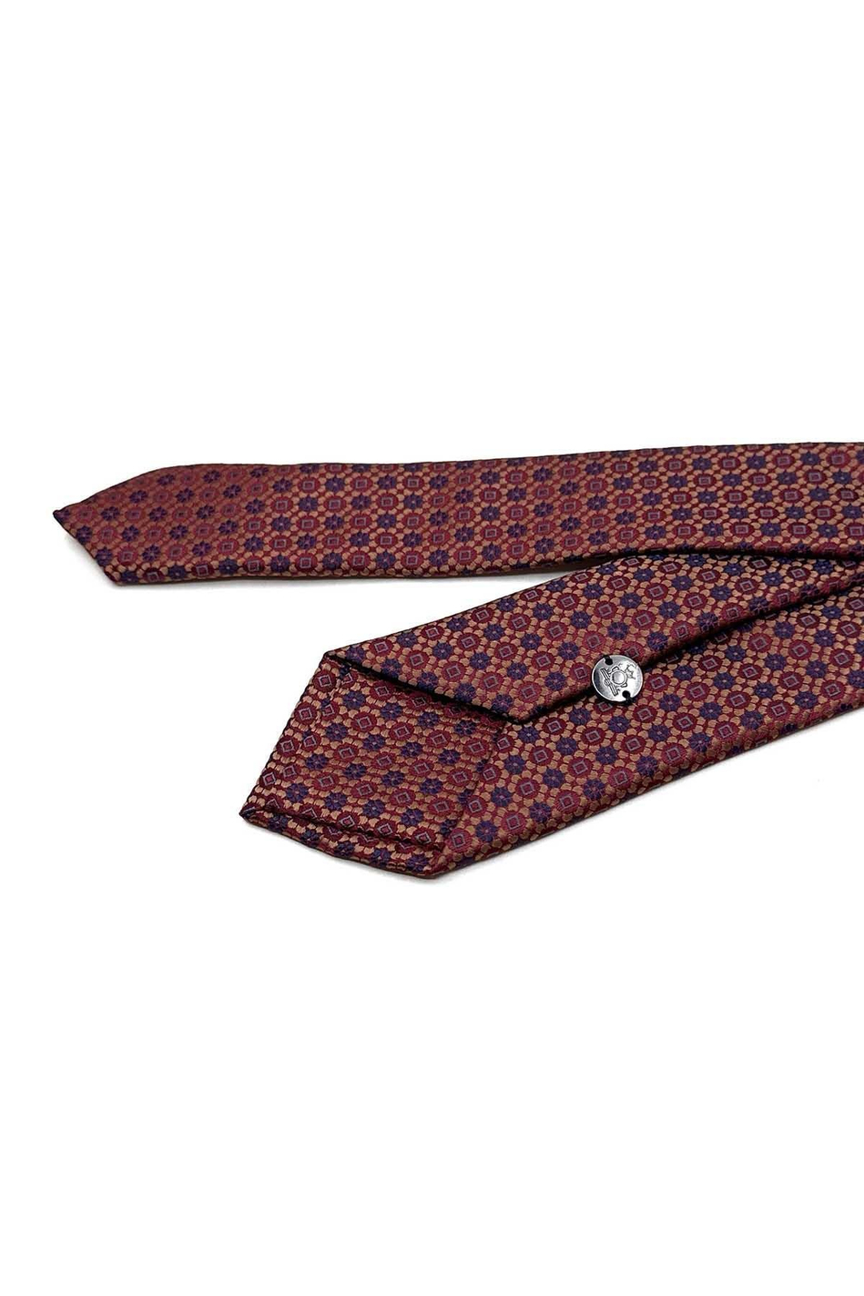 Bordo Motif Desen Slim Kravat SK7985