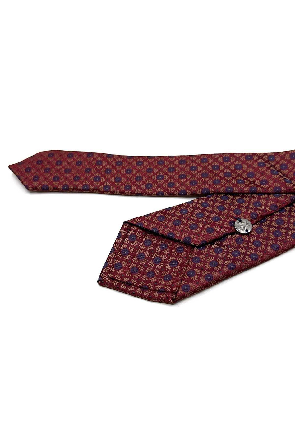 Bordo Motif Desen Slim Kravat SK8002