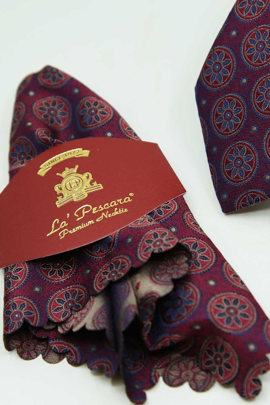 Bordo Motif Kravat