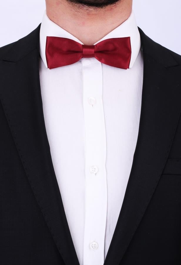 Bordo Slim Saten Papyon SP19