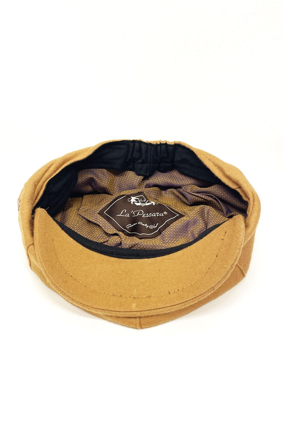 Camel Renk Erkek Yün Kasket Şapka KST55