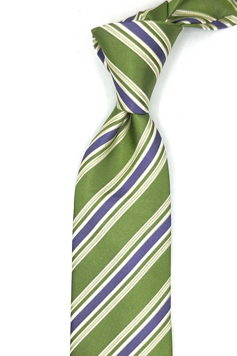 Castifao Style Yeşil İtalyan İpek Kravat İK2159