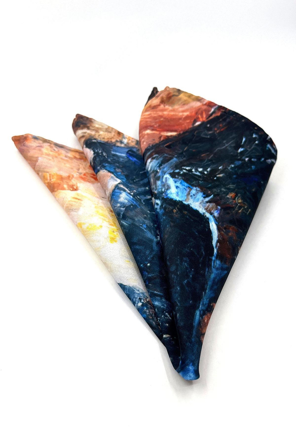 Çok Renkli Dans Figürlü Erkek Cep Mendili SPS561-37