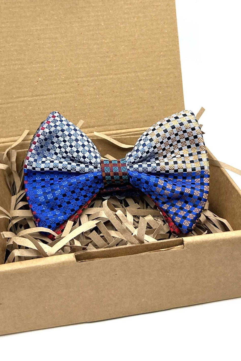 Çok Renkli Kare Desen Patchwork Papyon P1948