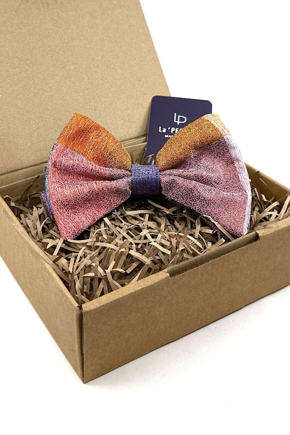 Çok Renkli Kum Desen Papyon P1806