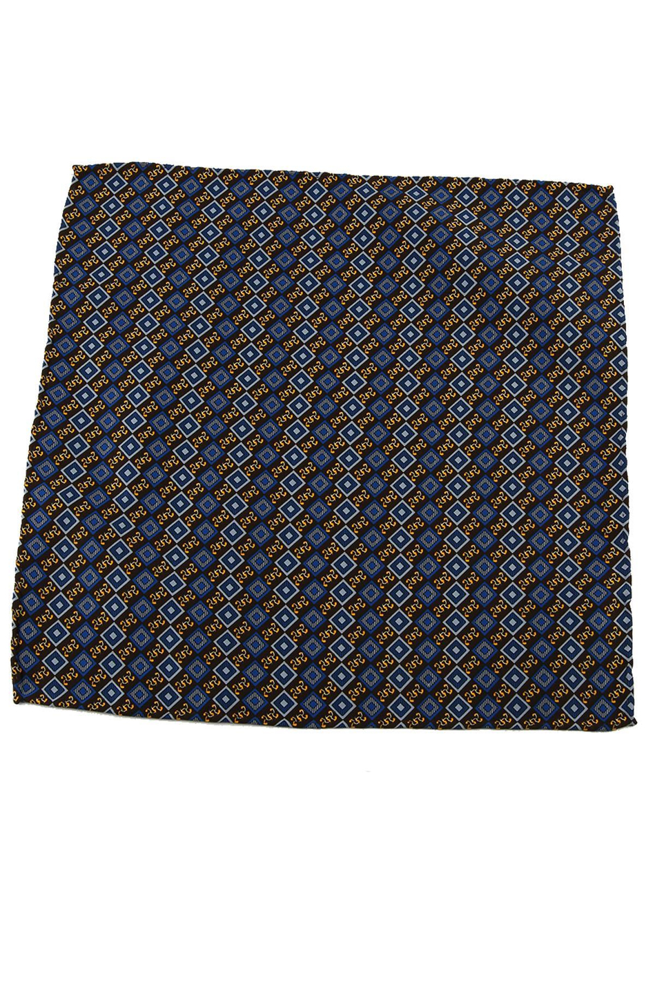 Çok Renkli Motif Baskılı İpek Mendil SPS222