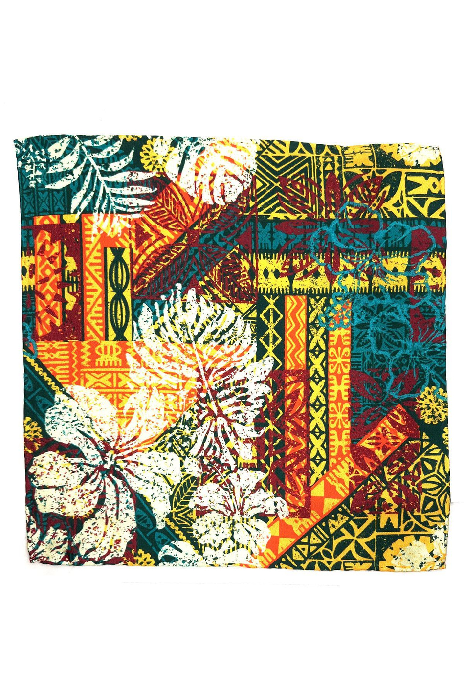 Çok Renkli Motif Desen Erkek Cep Mendili SPS592-67