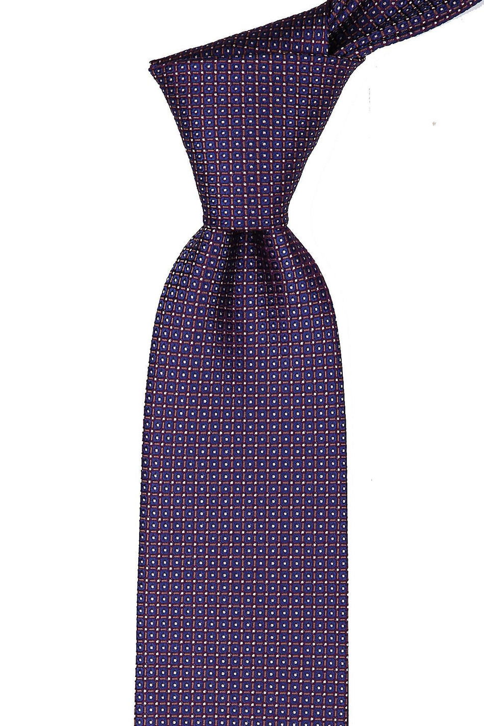 Çok Renkli Nokta Desen Mendilli Klasik Kravat KK9384