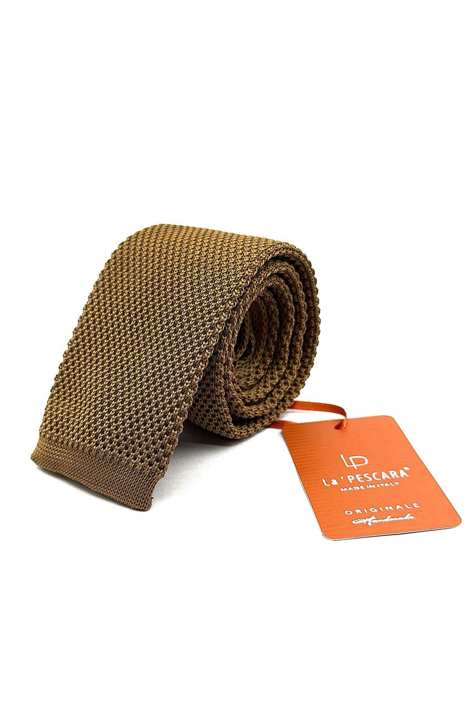 Deve Tüyü Rengi Düz Örgü Kravat ÖR8353