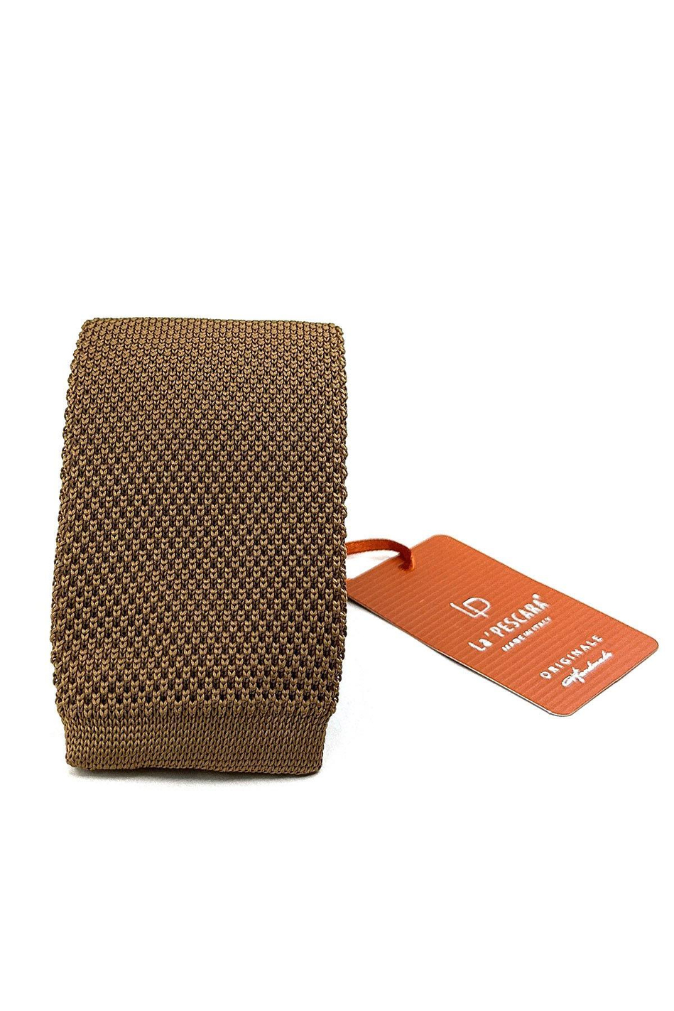 Deve Tüyü Rengi Düz Örgü Kravat ÖR8353