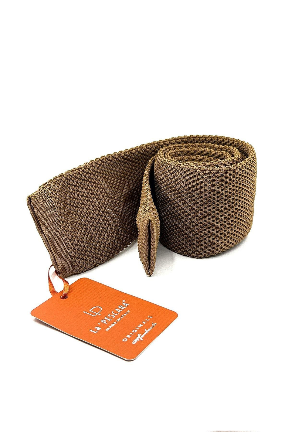 Deve Tüyü Rengi Düz Örgü Kravat ÖR8353