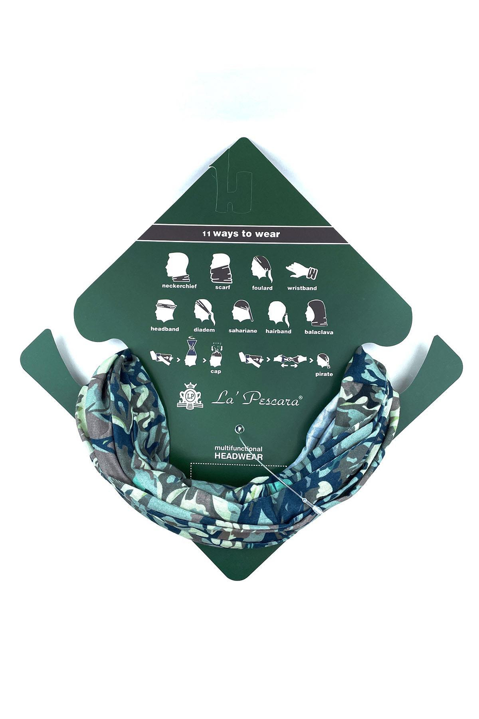 Fall Mavi Yeşil Bandana BND87