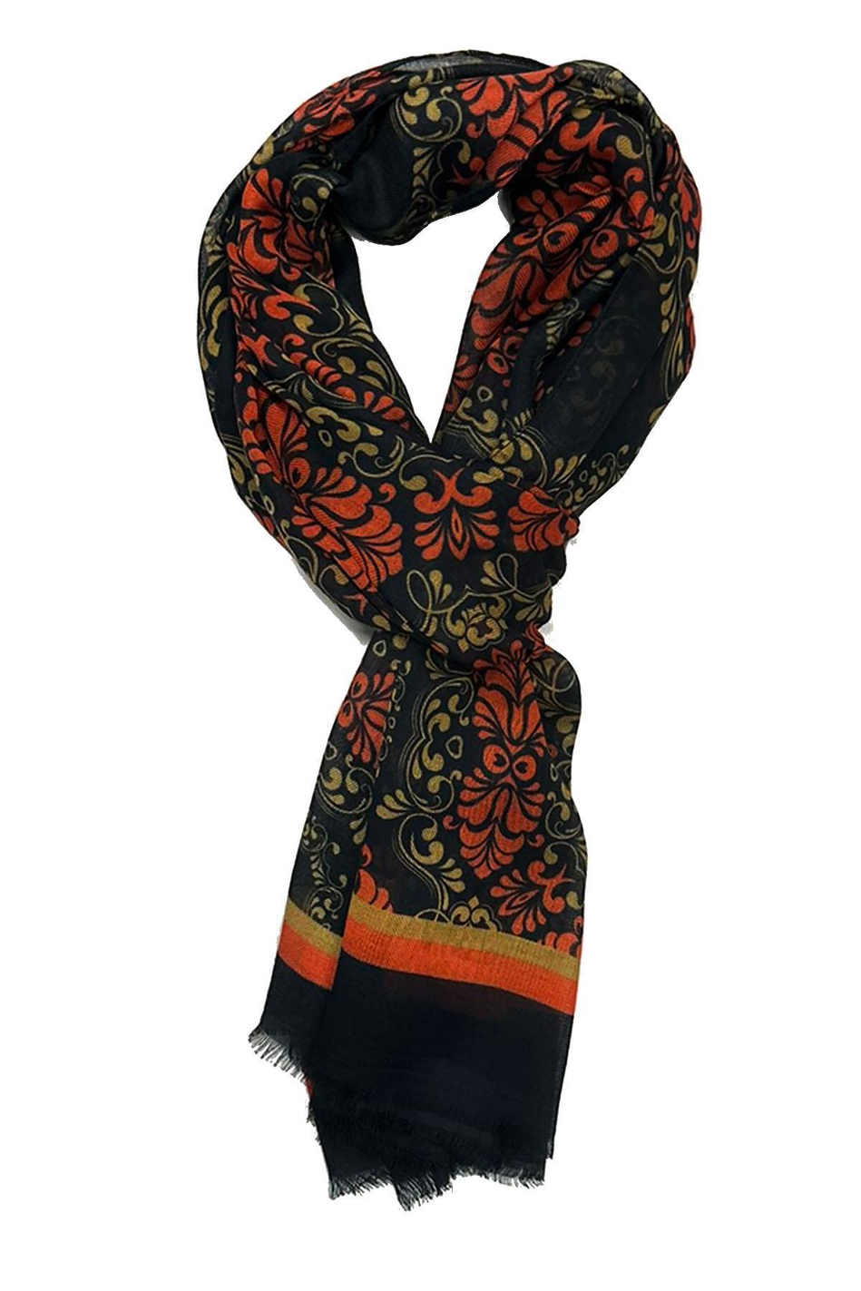 Forsyth Style Siyah İtalyan Modal Kaşkol MDL30