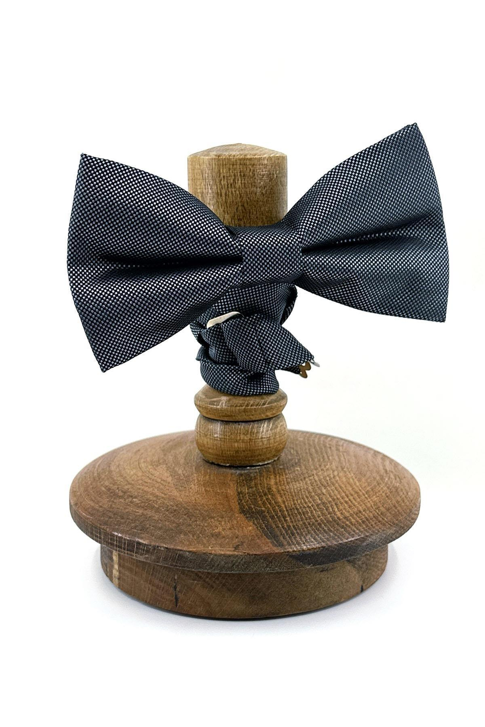 Füme Nokta Desen Klasik Papyon P1888