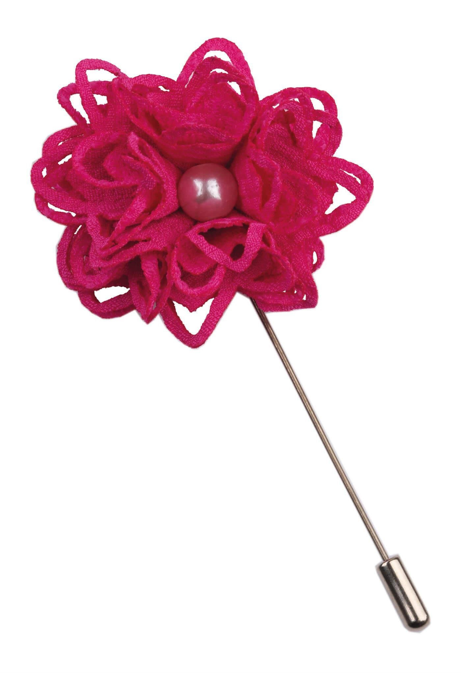 Fuşya Taşlı Yaka Çiçeği YC163