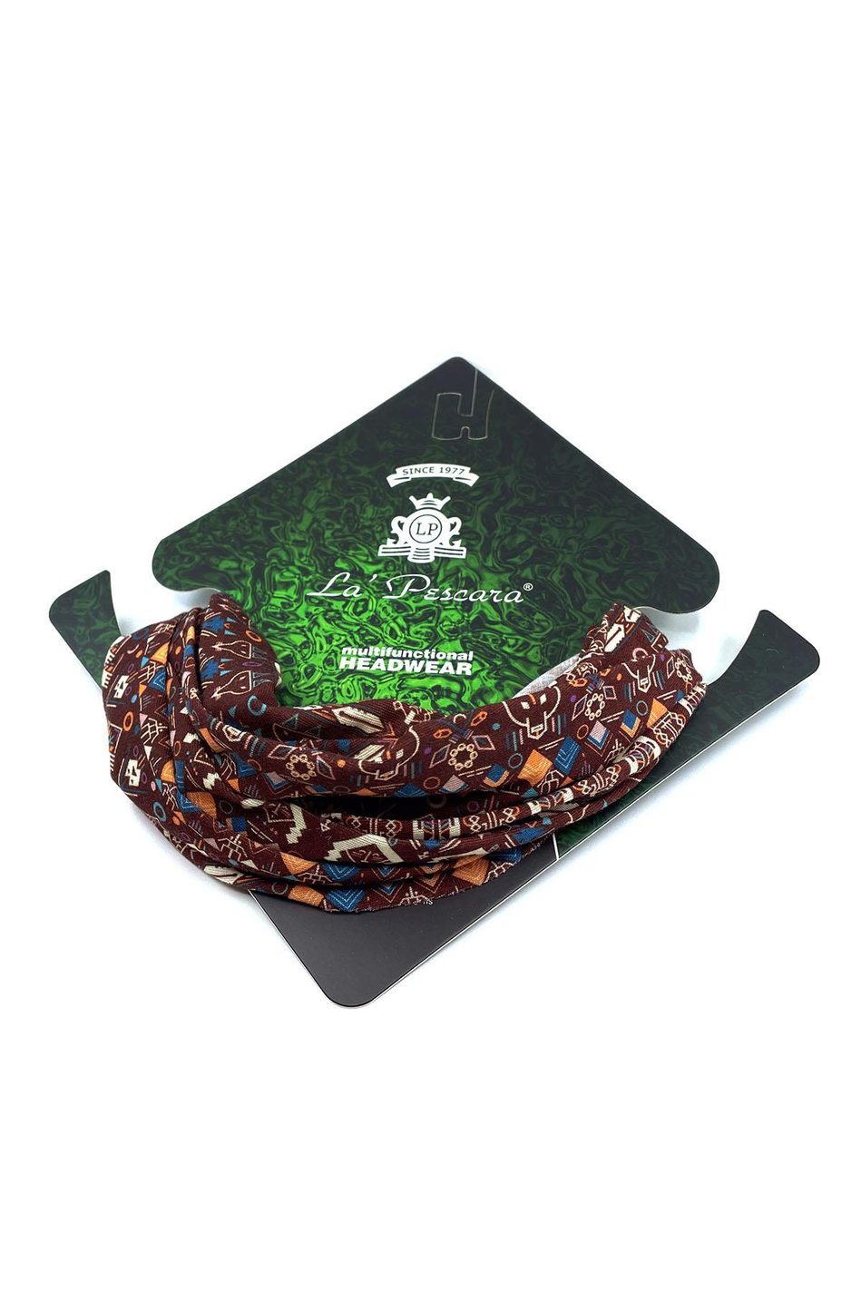 Geometric Bordo Bandana BND74