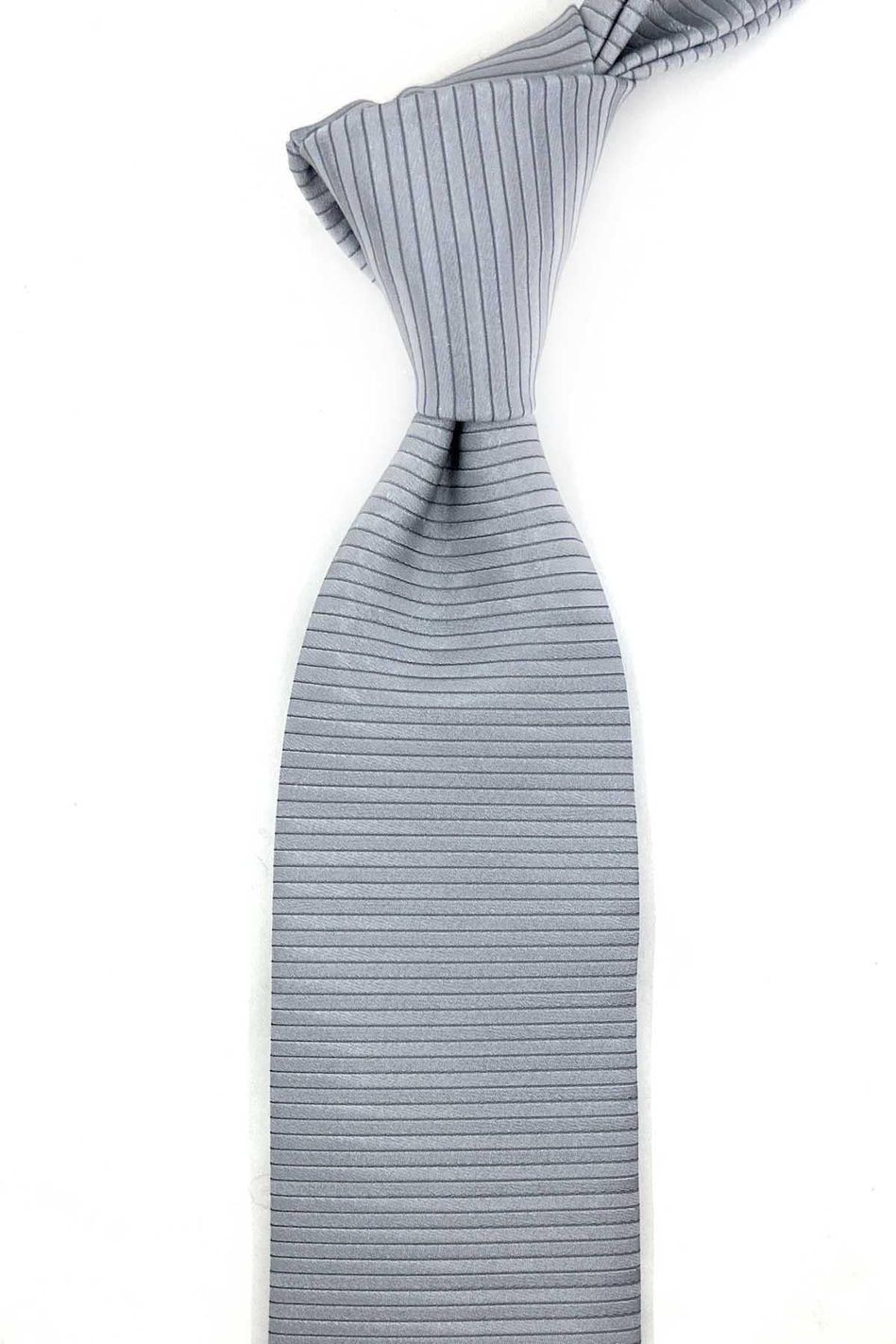 Gri Çizgi İpek Kravat İK2448