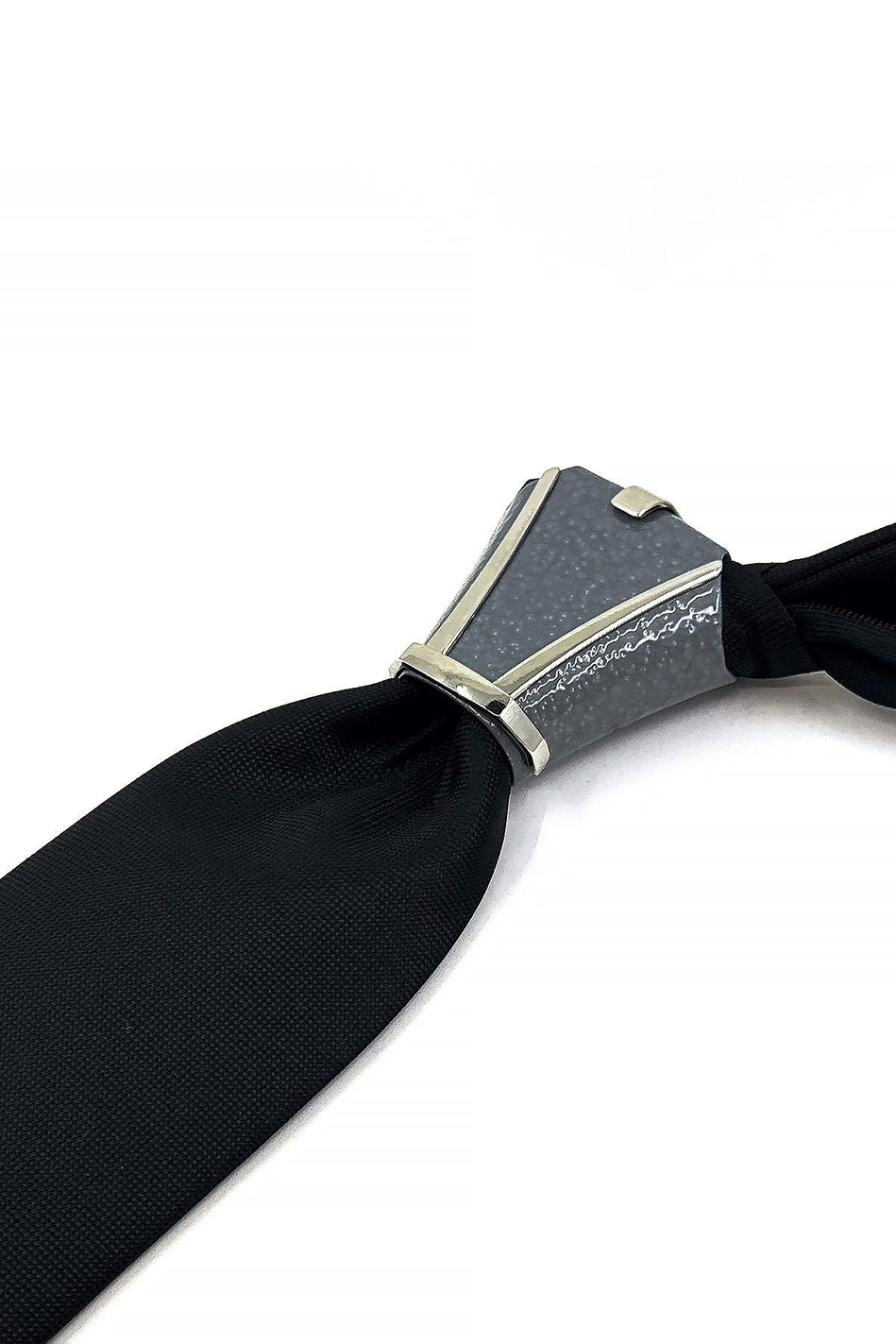 Gri Kravat Düğüm Aksesuarı TKC05