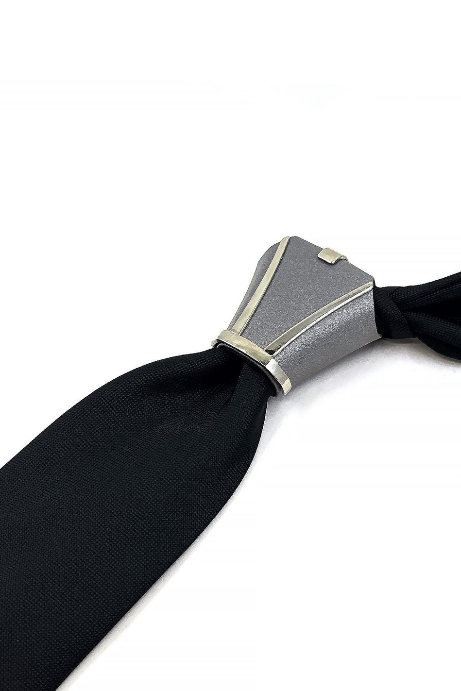 Gri Kravat Düğüm Aksesuarı TKC16