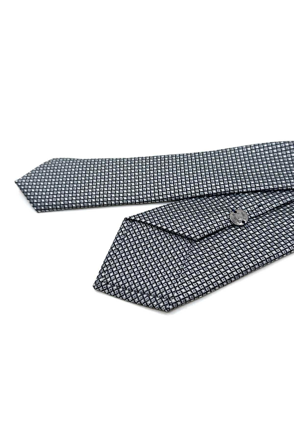 Gri Nokta Desen Slim Kravat SK7963