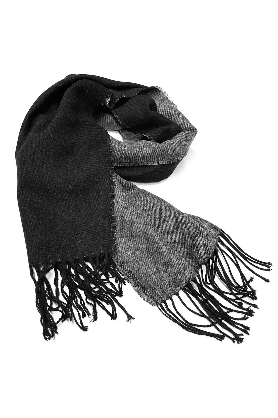 Gri - Siyah Erkek Kaşkol K207