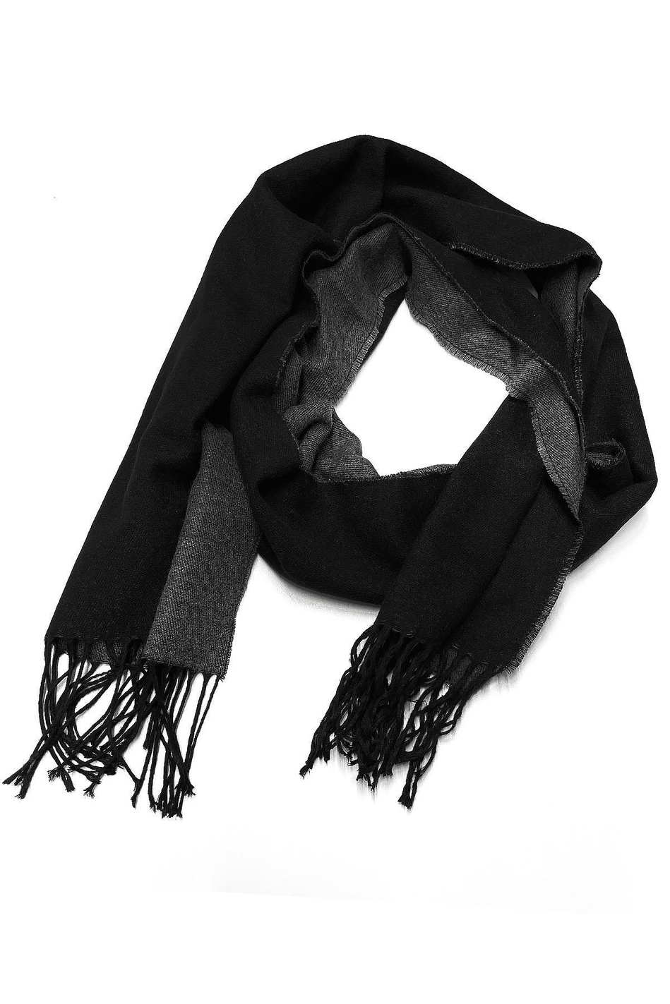 Gri - Siyah Erkek Kaşkol K207