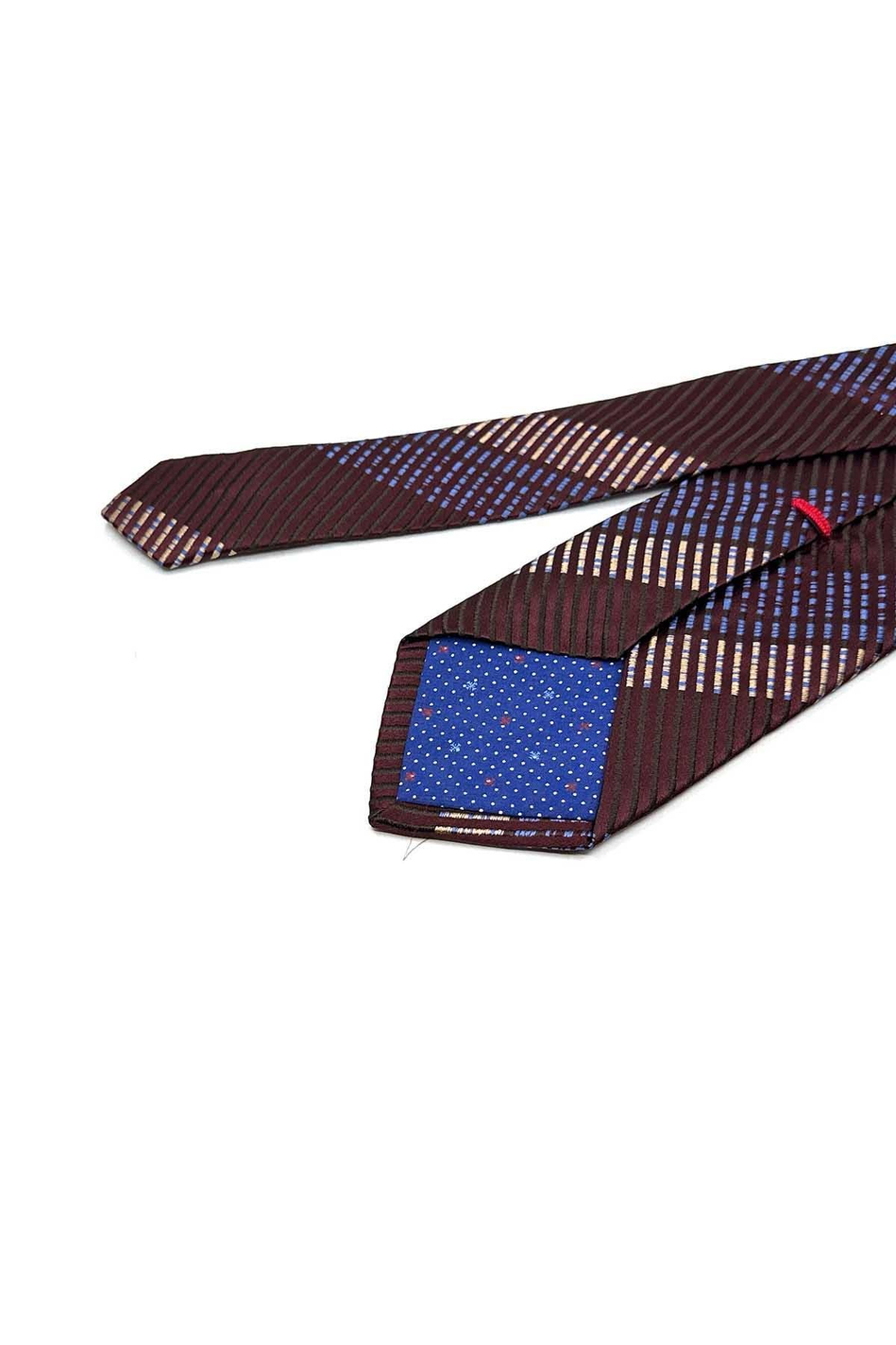 Griggio Style Bordo İtalyan İpek Kravat İK2154