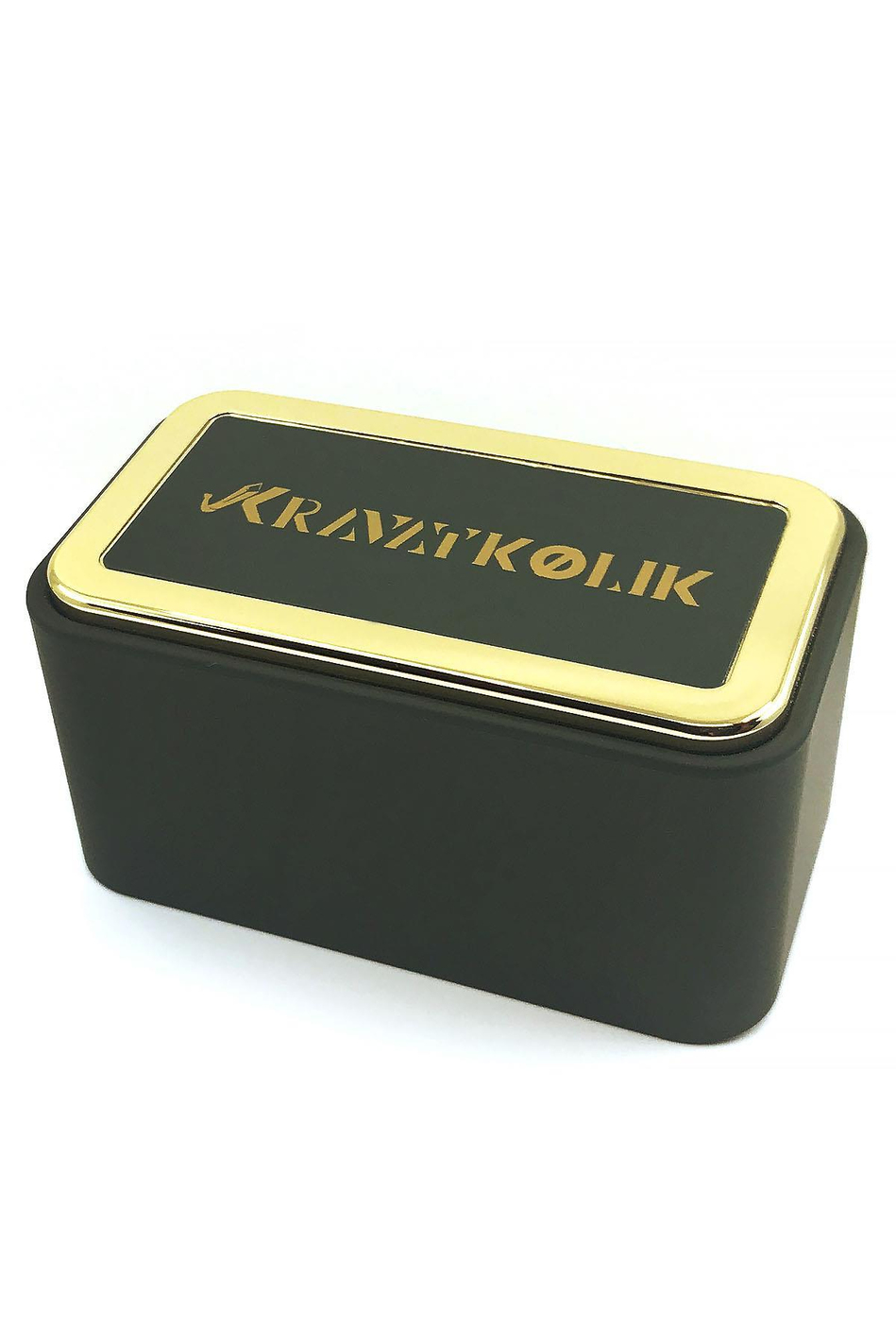 Gümüş Renk Kırmızı Taşlı Kare Kol Düğmesi KD1043