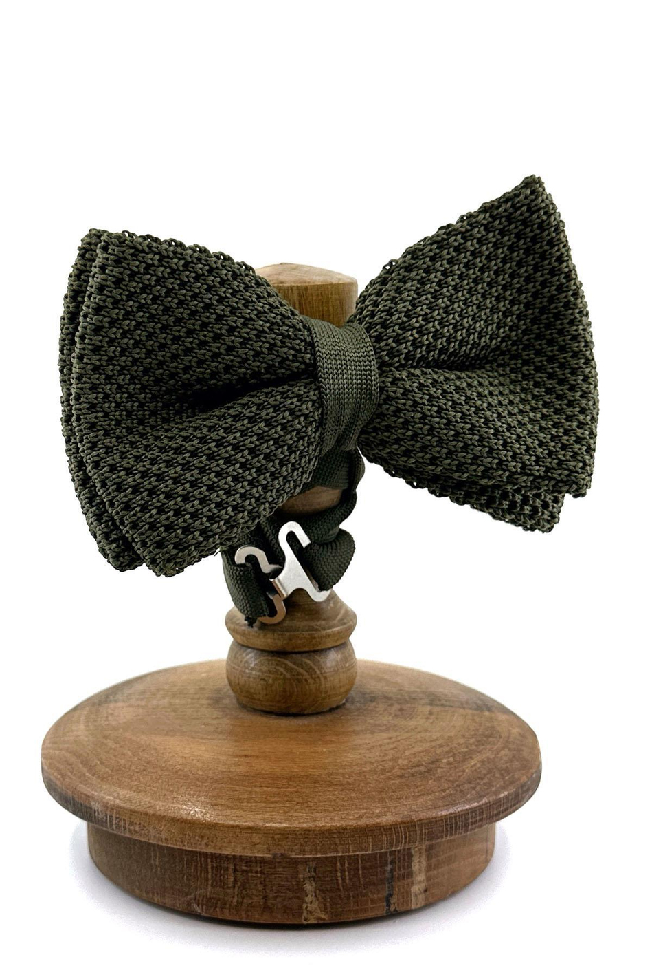 Haki Renk Düz Örgü Papyon ÖR151