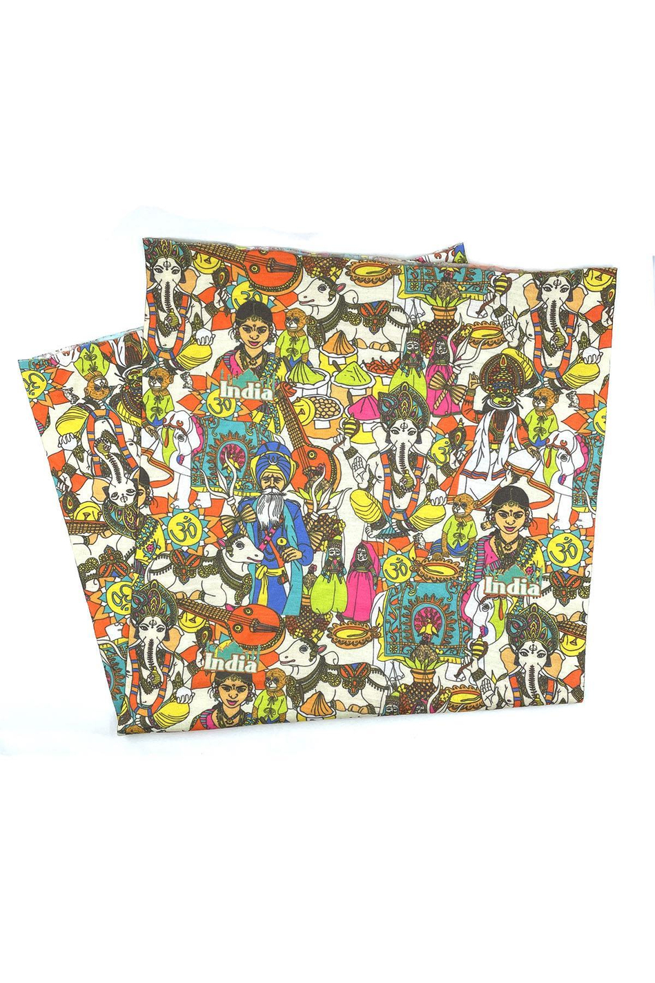 India Çok Renkli Bandana BND33