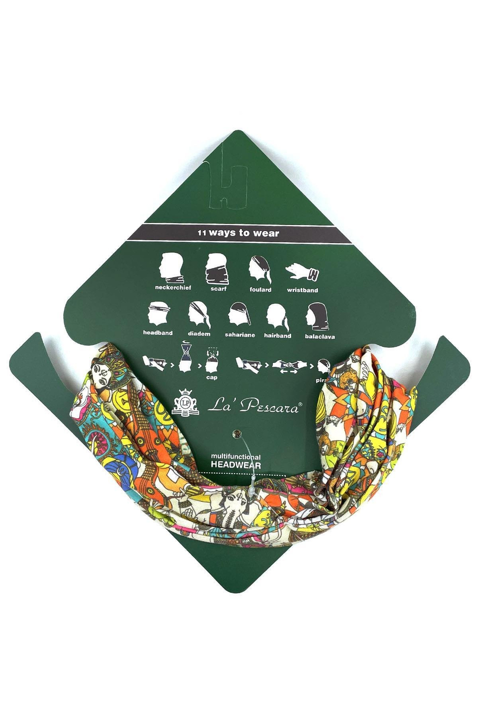 India Çok Renkli Bandana BND33