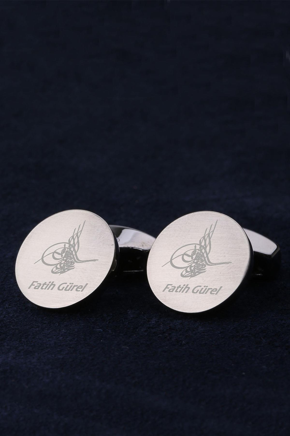 İsme Özel Hediye Füme Renk Osmanlı Tuğrası 