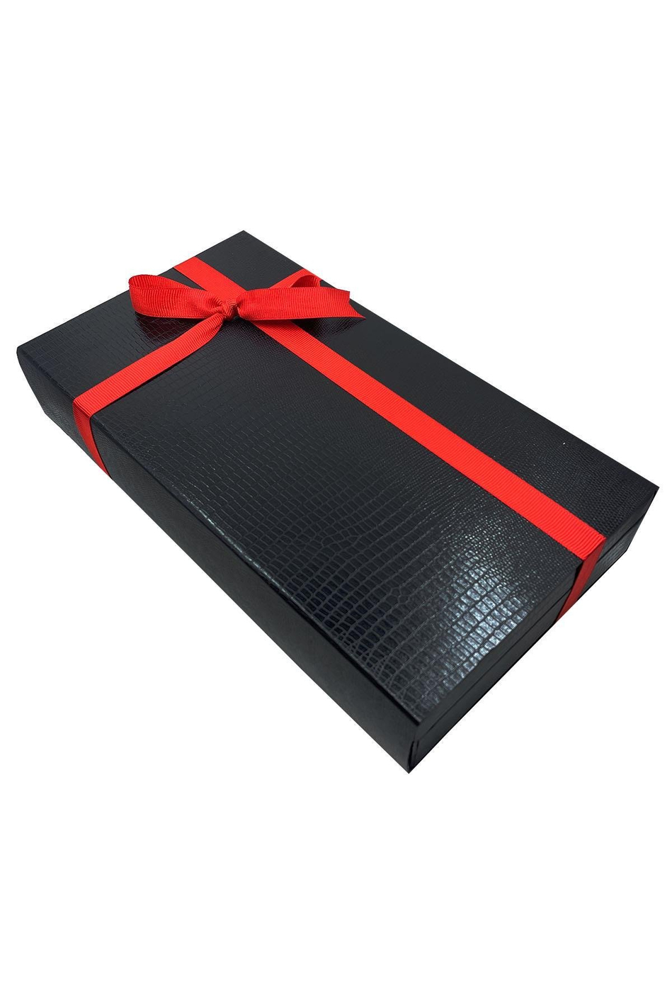 Kahverengi İtalyan İpek Kravat Çelik Kol Düğmesi Erkek Hediye Seti SKS