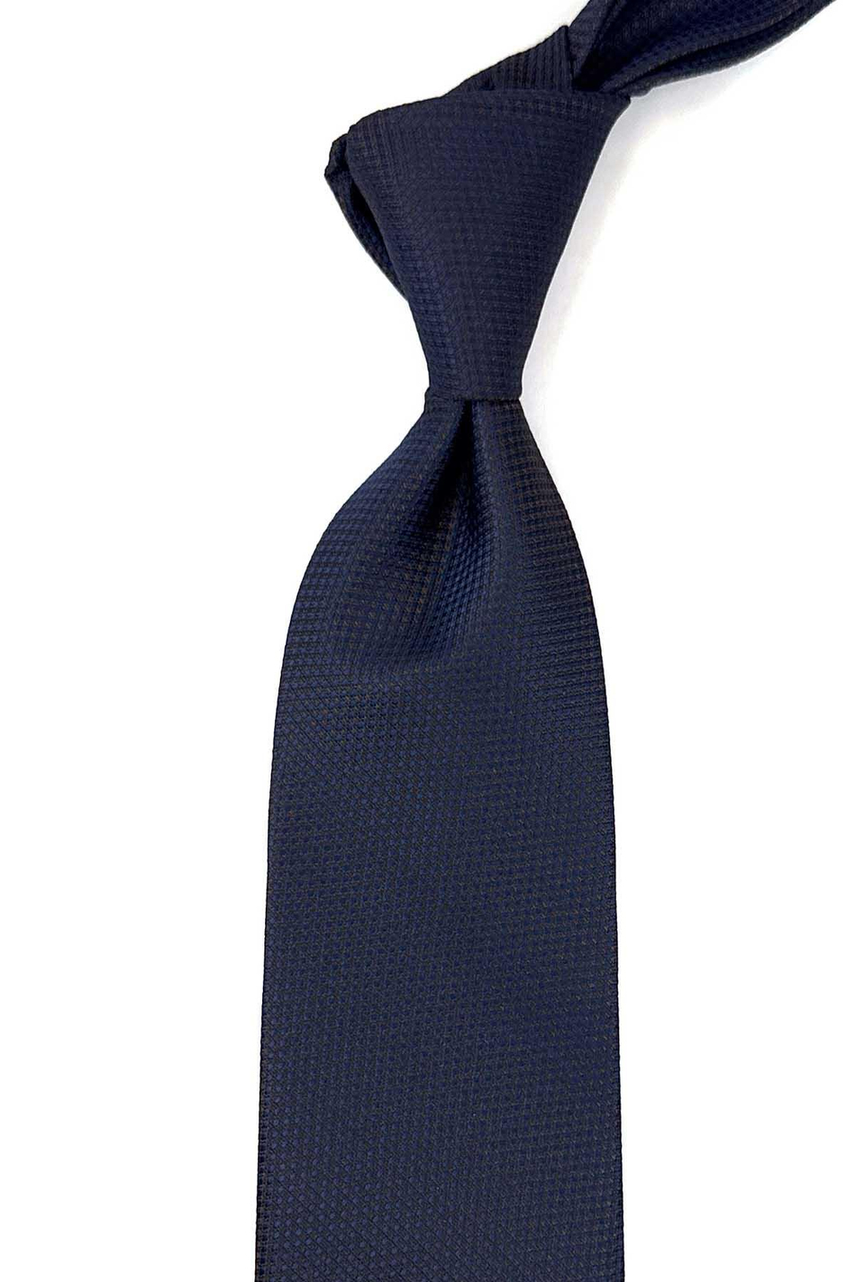 Kahverengi Nokta Desen Mendilli Klasik Kravat KK12683