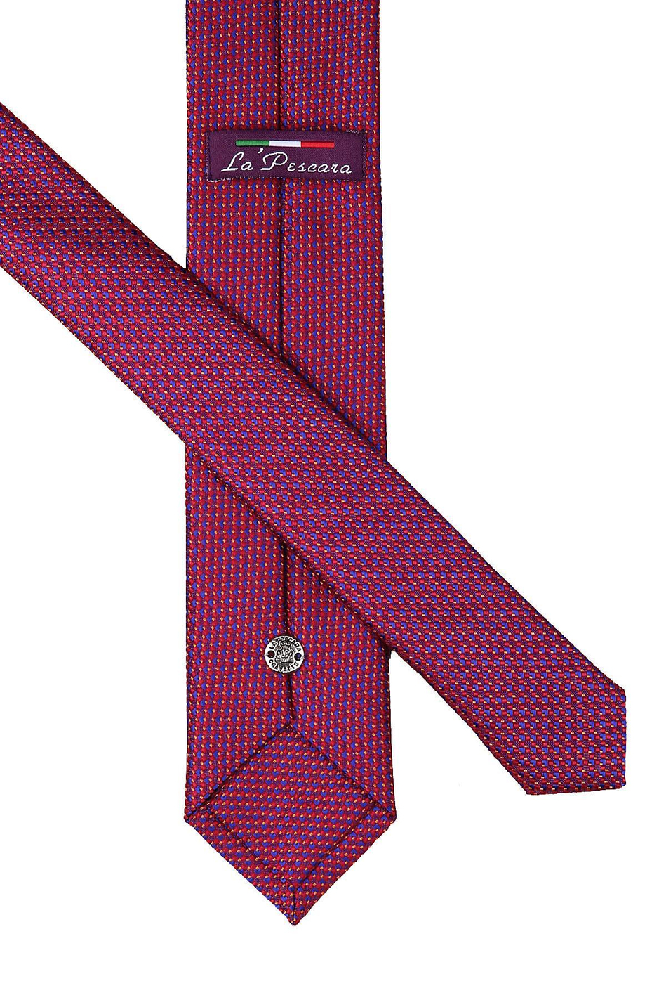 Kırmızı Nokta Desen Slim Kravat SK7333