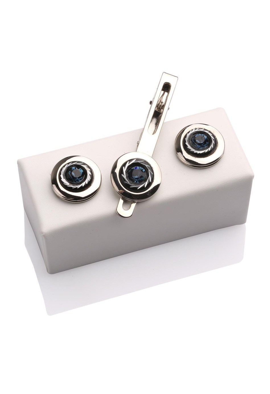 Kol Düğmesi ve Kravat İğnesi Set KD342