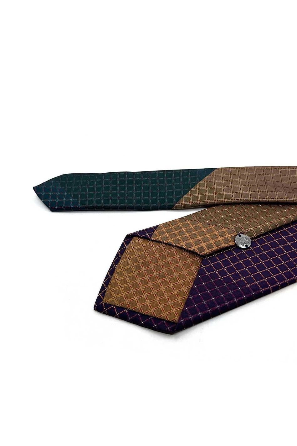Küçük Desen Patchwork Klasik Kravat KK13825