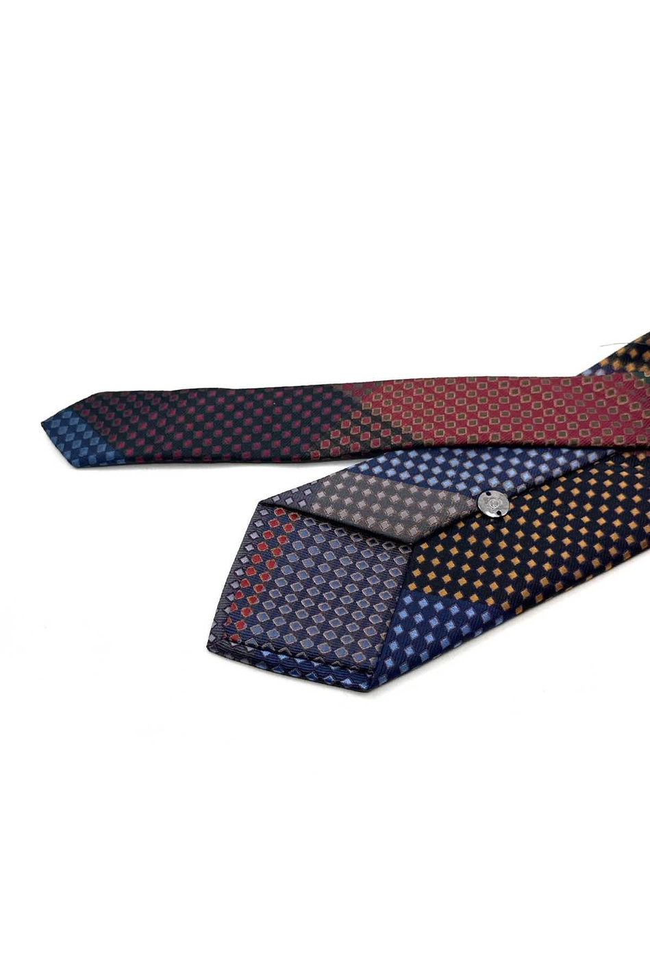Küçük Desen Patchwork Klasik Kravat KK13826