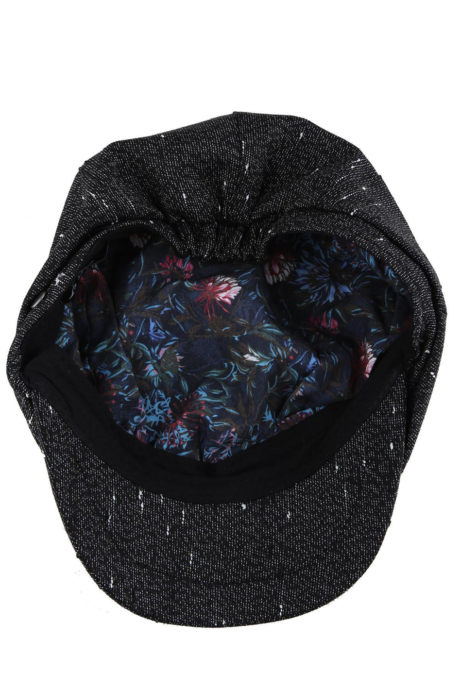 La Pescara Siyah Yün Erkek Kasket Şapka KST11