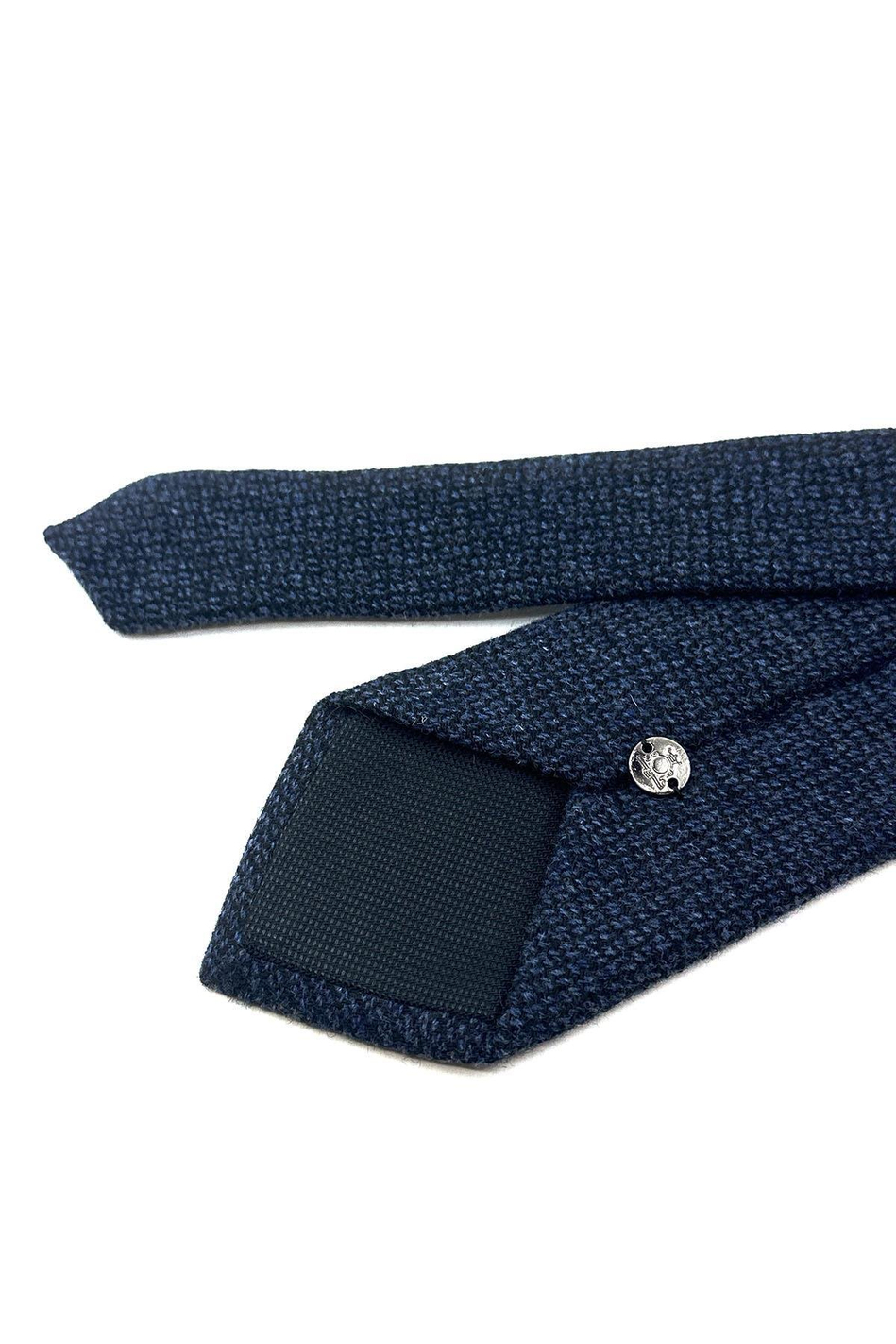 Lacivert Düz Desen Klasik Yün Kravat KK12080