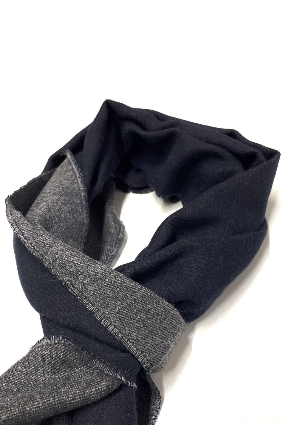 Lacivert - Gri Erkek Kaşkol K224